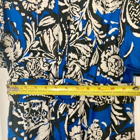 Get ready for Spring! NWT - Karen Millen Batik Linen Midi Shirt Dress - US 4 - Picture 7 of 12